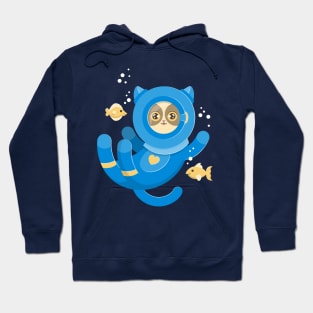 Purrfect Dive Hoodie